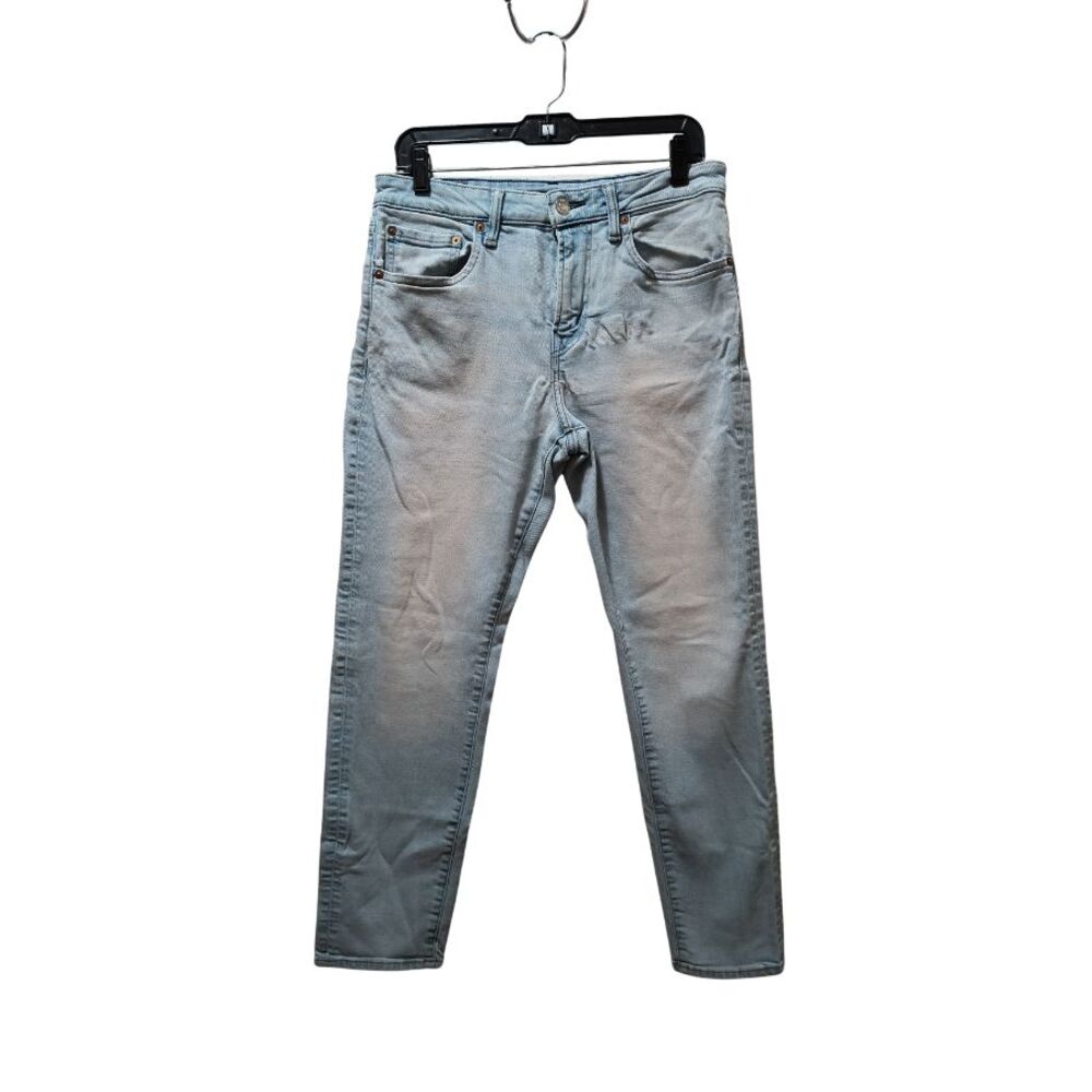 American Eagle Jeans Men's 31x28 Blue Athletic Fit Straight Stretch Denim *READ*